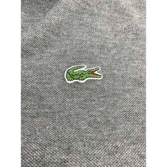 Lacoste Polo‎ Shirt Classic Fit Short Sleeve Everyday Casual Gray Size xl - Picture 6 of 8